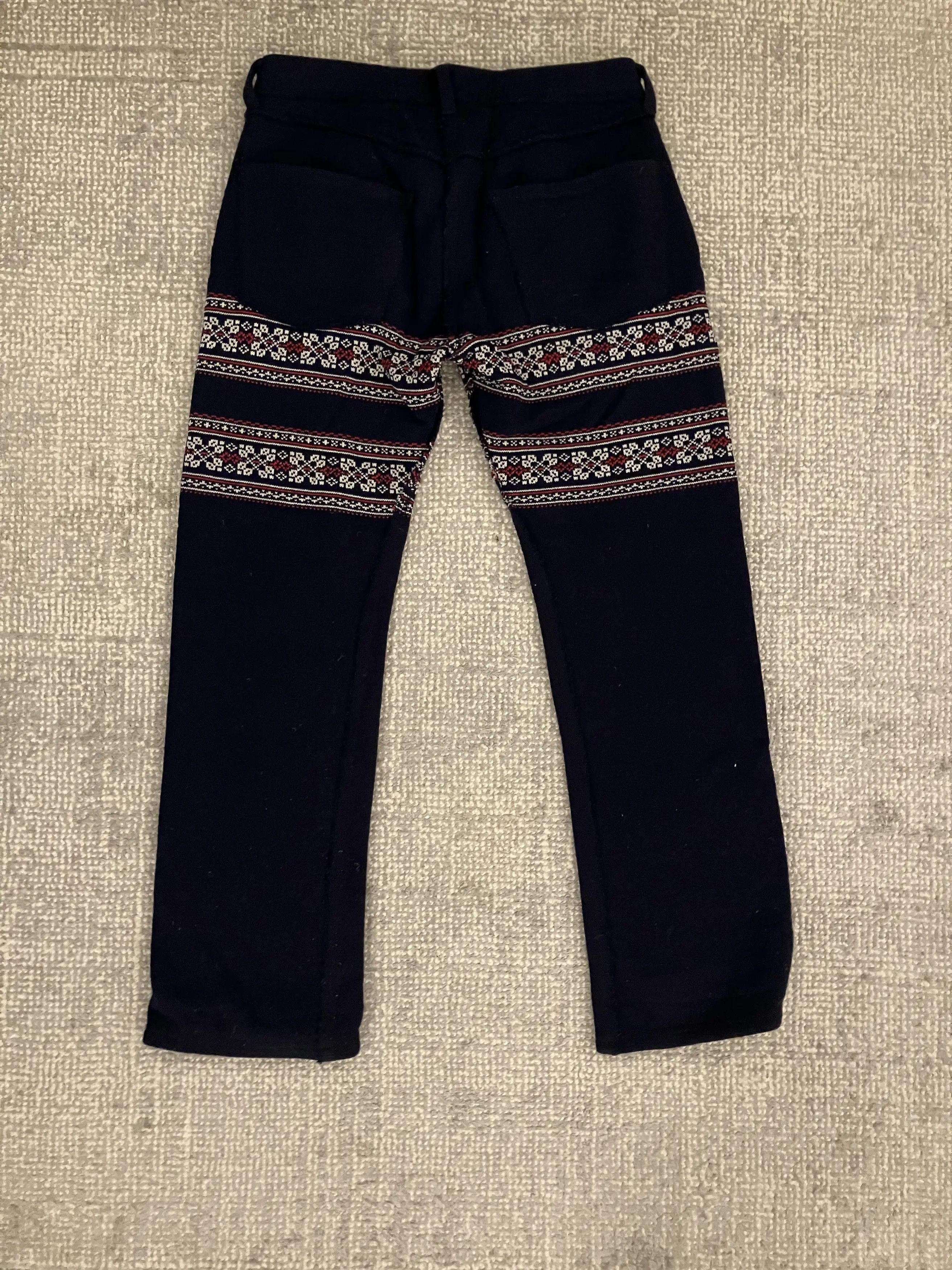 Junya Watanabe AD2003 Junya Watanabe Nordic Knit Wool Pants Size US 32 / EU 48 - 7 Thumbnail