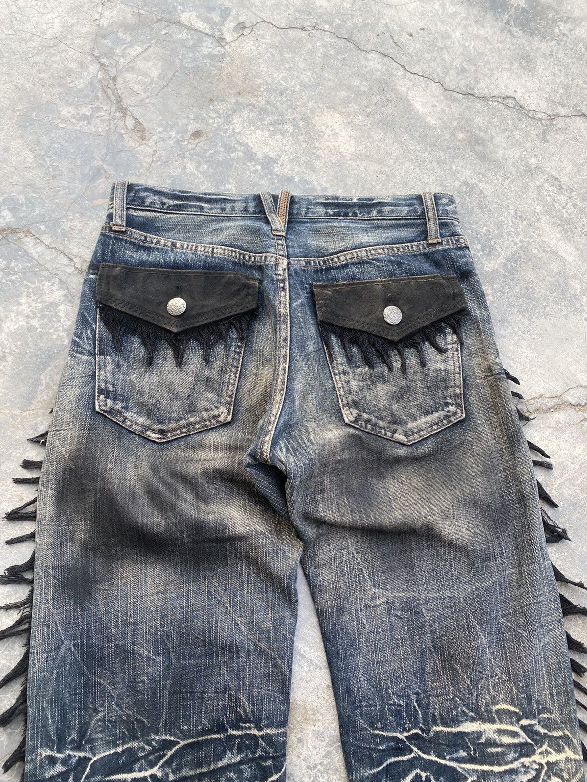 KMRii WOLF JEANS DISTRESSED Rick Owen LGB Undercover Size US 29 - 6 Thumbnail