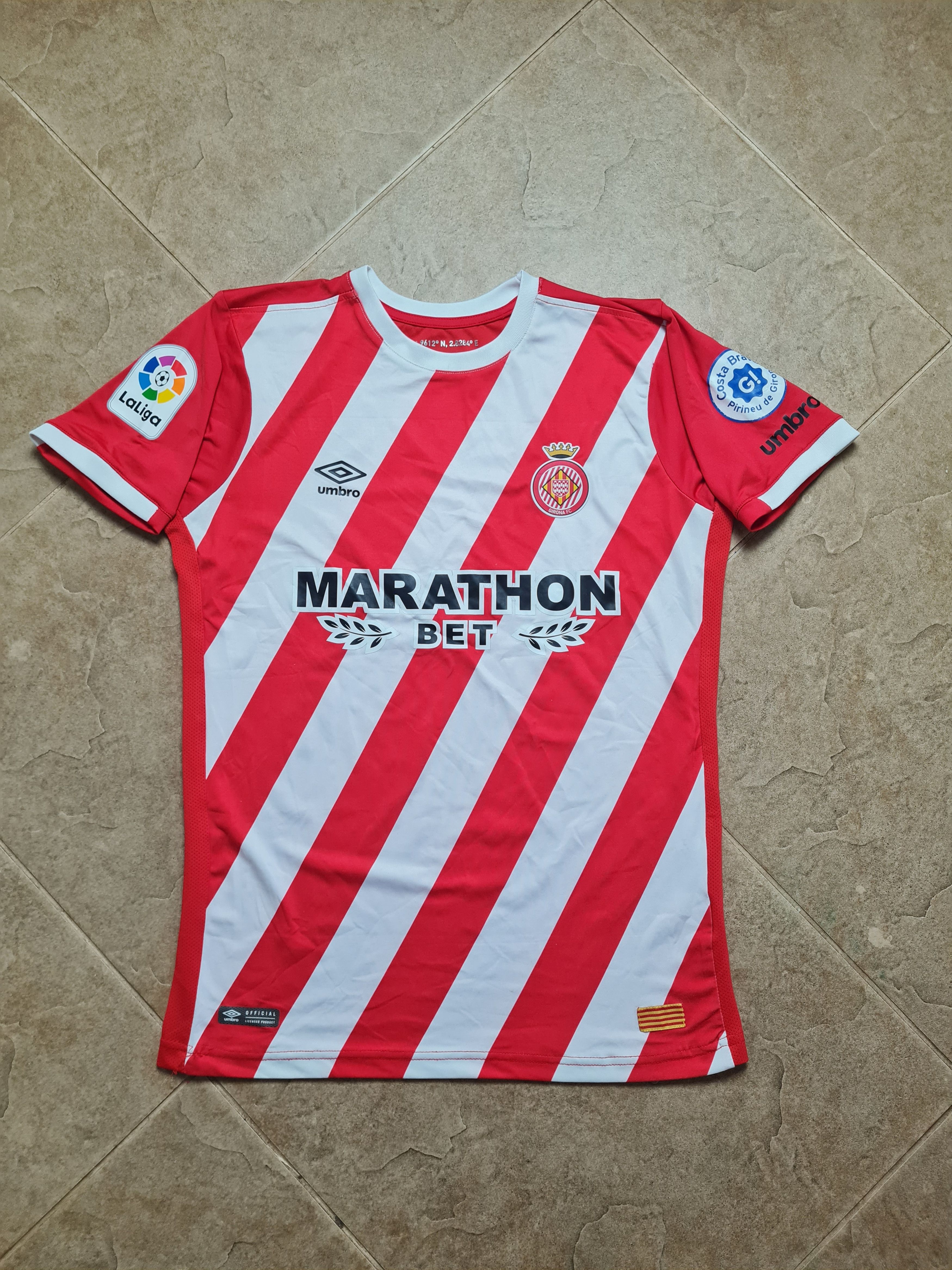 Umbro Soccer Jersey GIRONA FC Home Football Umbro Shirt 2018/2019 Size US M / EU 48-50 / 2 - 1 Thumbnail