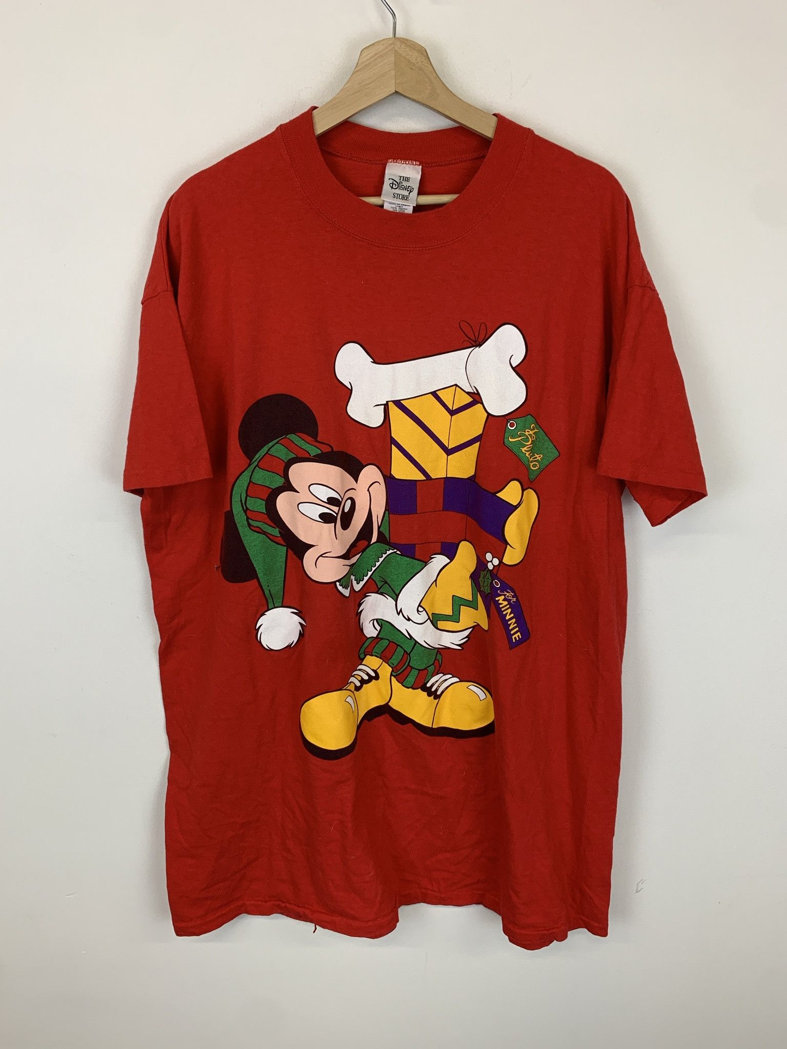 Disney × Vintage Vintage 1990s Disney Mickey Mouse Single Stitch 