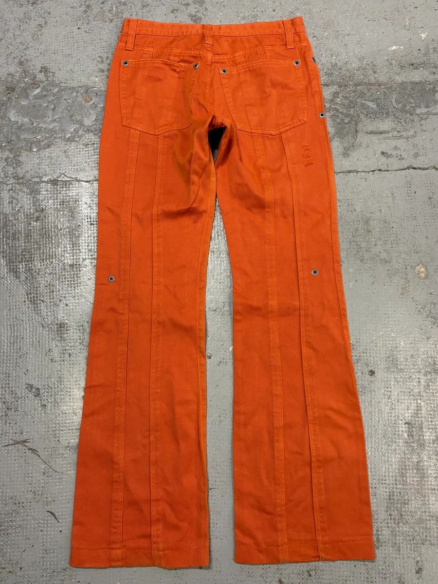 Dolce & Gabbana AW2003 Dolce & Gabbana Orange Distressed Denim Jeans Size US 31 - 7 Thumbnail