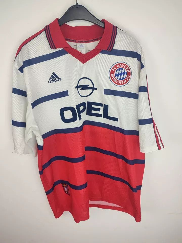 1998-00 FC Bayern Munich Munchen Away FOOTBALL SHIRT SOCCER