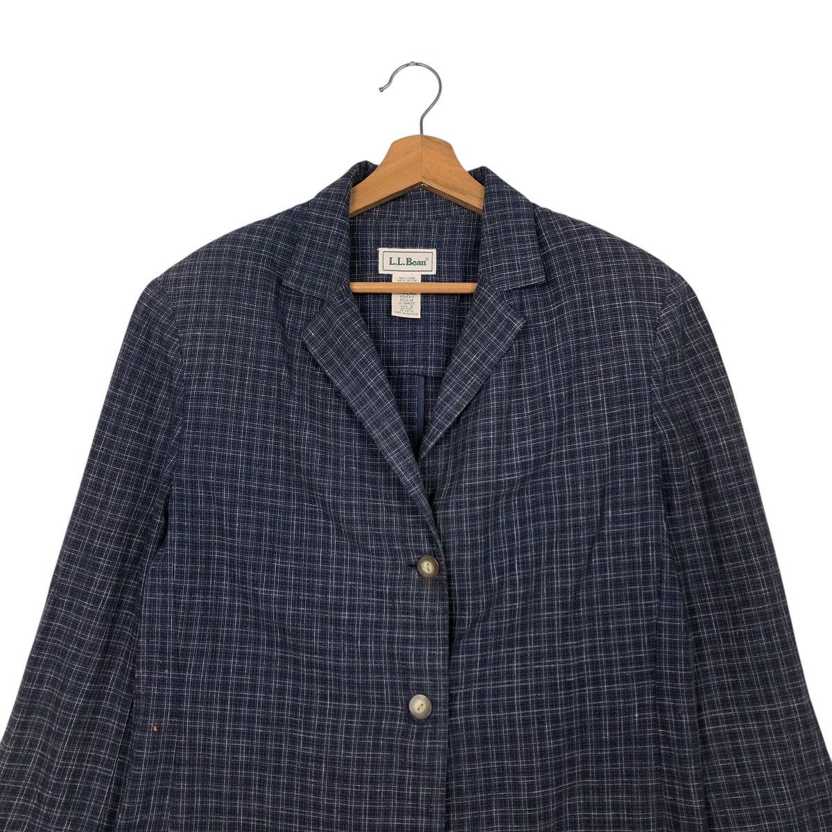 Japanese Brand × L.L. Bean 📌Vintage Chore Worker Jacket L.L.Bean Tartan Design Size US M / EU 48-50 / 2 - 4 Thumbnail