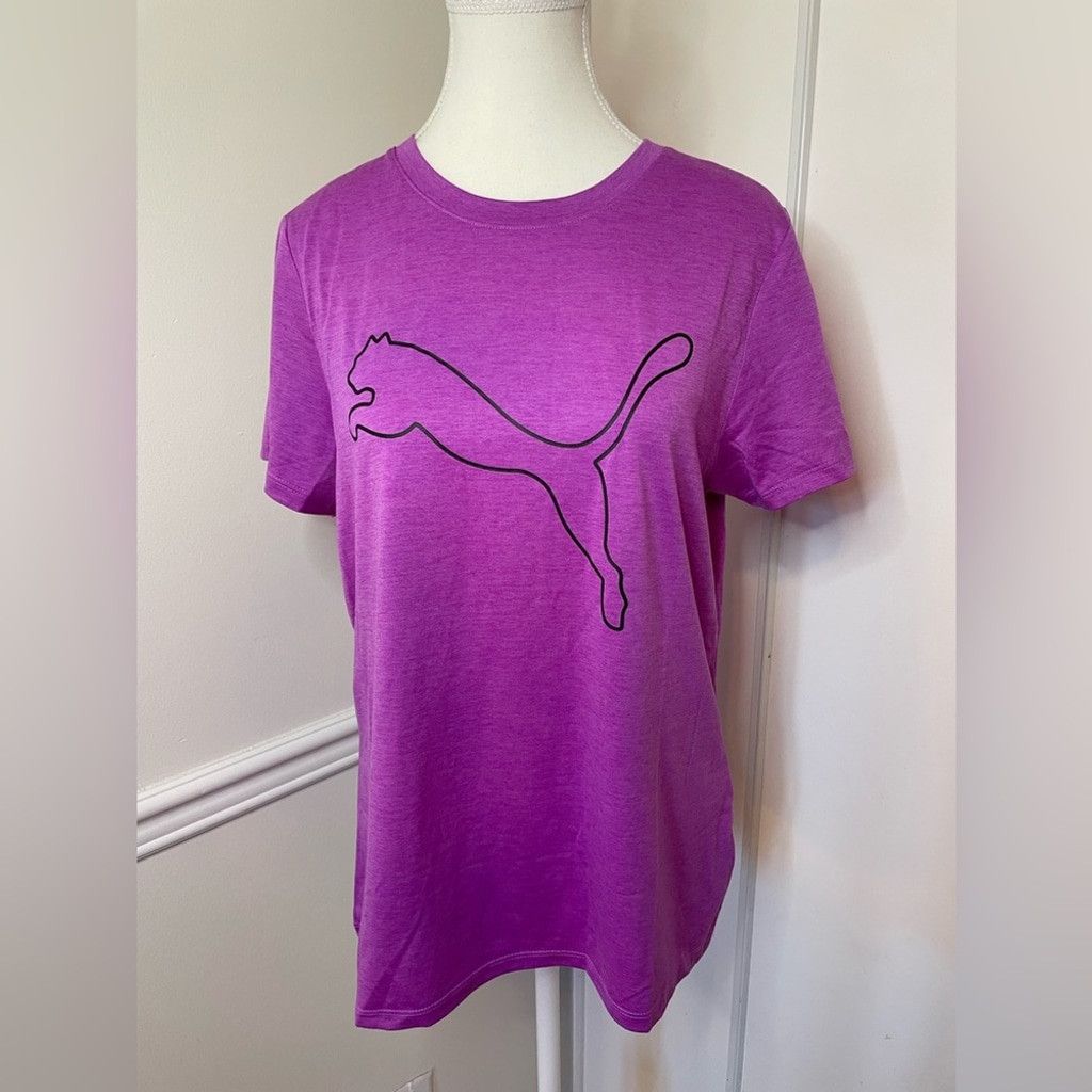 Puma NWT Puma Essential Logo Active Tee L Size L / US 10 / IT 46 - 5 Thumbnail