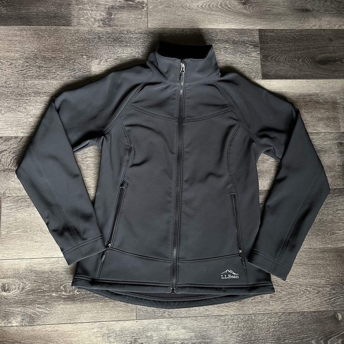 L.L. Bean L.L. Bean Pathfinder Soft-Shell Fleece Lined Zip Up Jacket Size US S / EU 44-46 / 1 - 1 Thumbnail