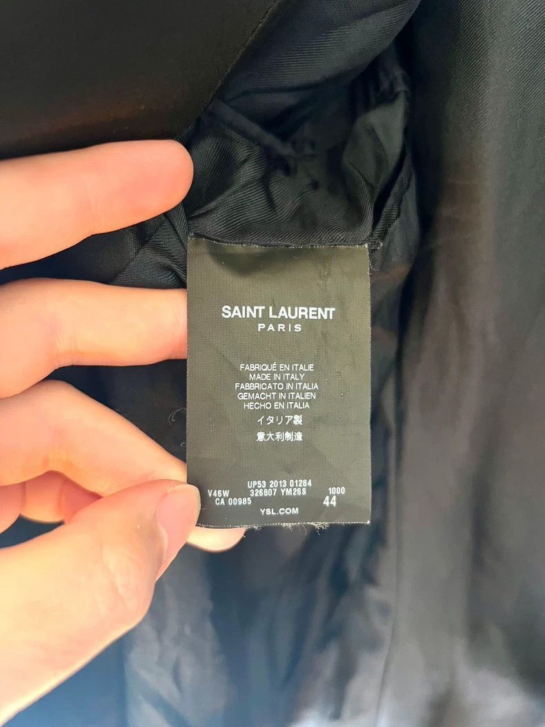 Saint Laurent Paris Saint Laurent Paris Dark patterned jacket-2506 Size US S / EU 44-46 / 1 - 5 Thumbnail