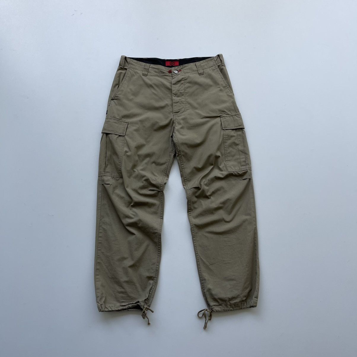 Independent Truck Co. Independent Track Company Vintage Cargo Pants Beige Y2K Size US 34 / EU 50 - 1 Thumbnail
