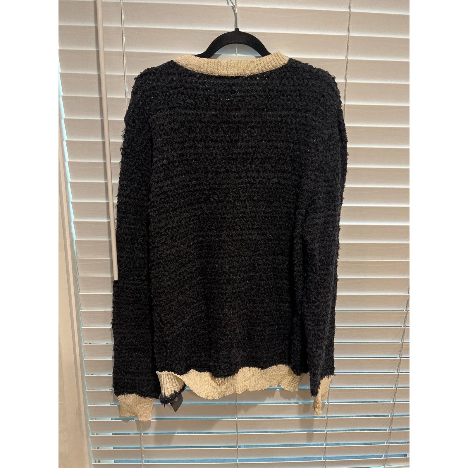 Balmain Balmain Paris Mens Tweed Sweater Knit Pullover Top Designer Size US XL / EU 56 / 4 - 11 Thumbnail