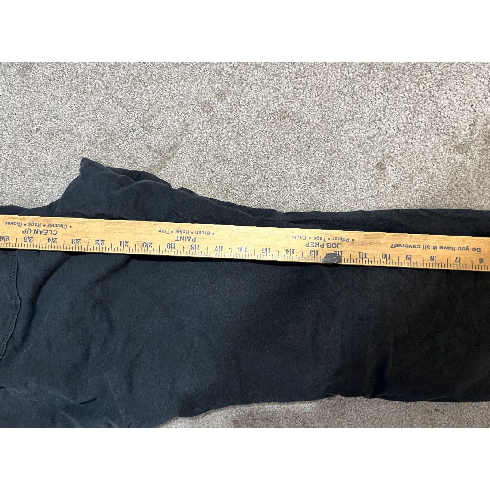 American Eagle Outfitters American Eagle Black Super Stretch Hi-Rise Jegging Pants 20 Reg Distresse Plus Size 42" / US 20 - 7 Thumbnail