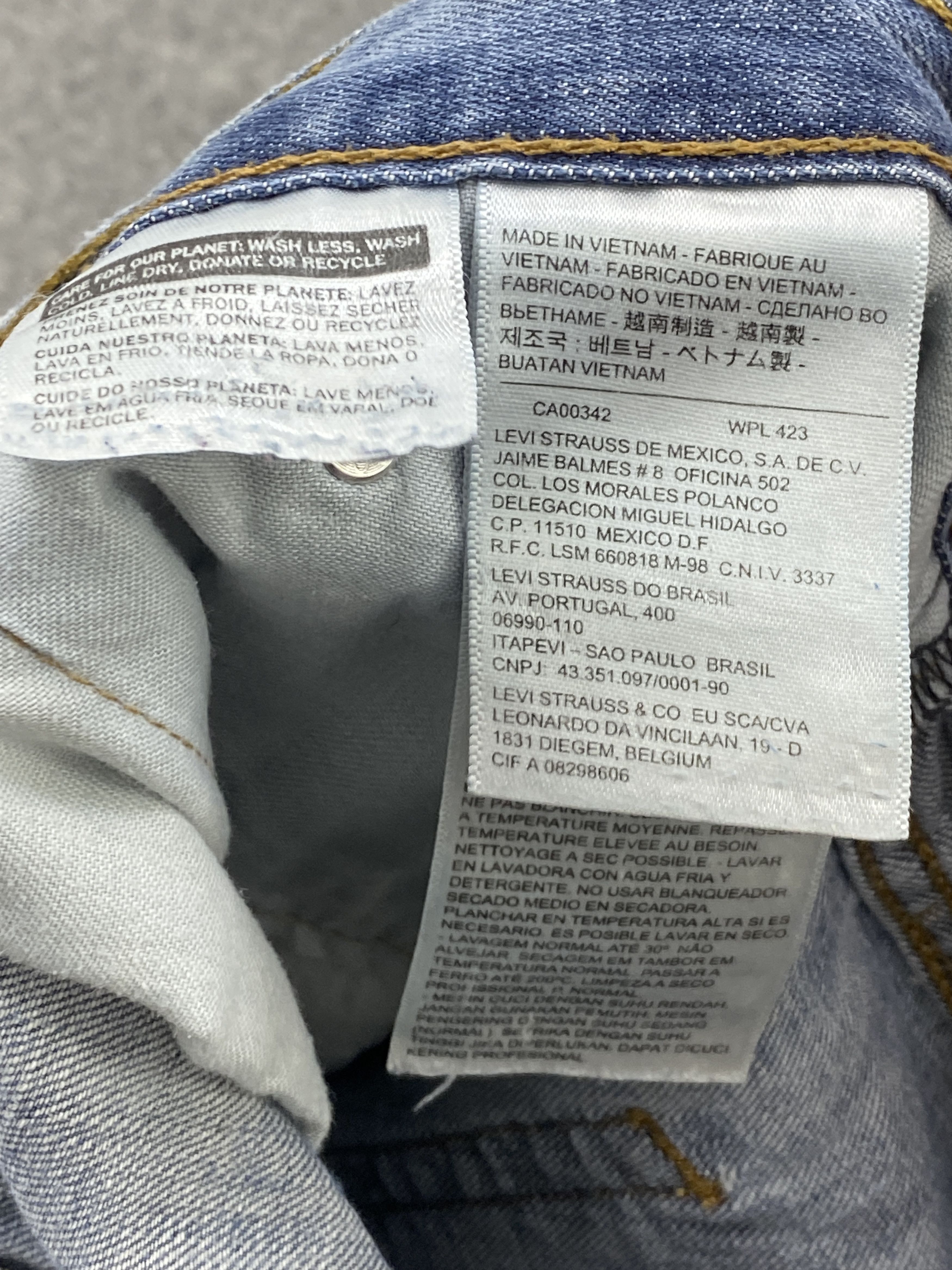 Levi's Vintage Levis 505 Faded Denim Pants DP2673 Size US 30 / EU 46 - 7 Thumbnail