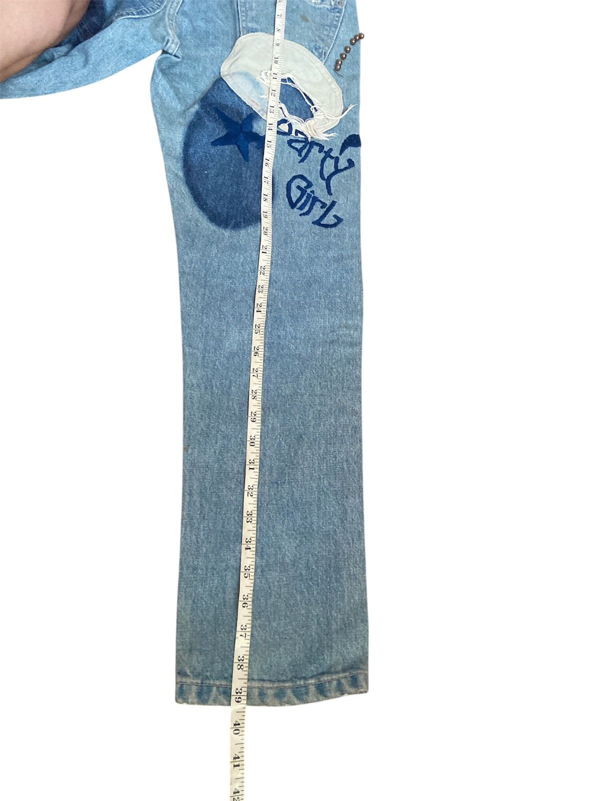 Jean Paul Gaultier Lee Flare Up Size 30" / US 8 / IT 44 - 6 Thumbnail