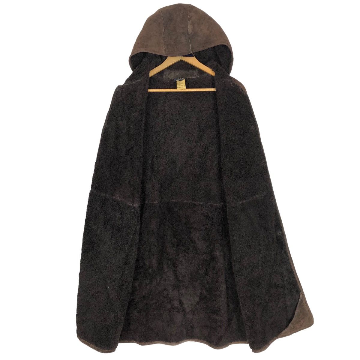 A.P.C. Vintage A.P.C. Hooded Sheepskins Shearling Leather Jacket Size S / US 4 / IT 40 - 9 Thumbnail