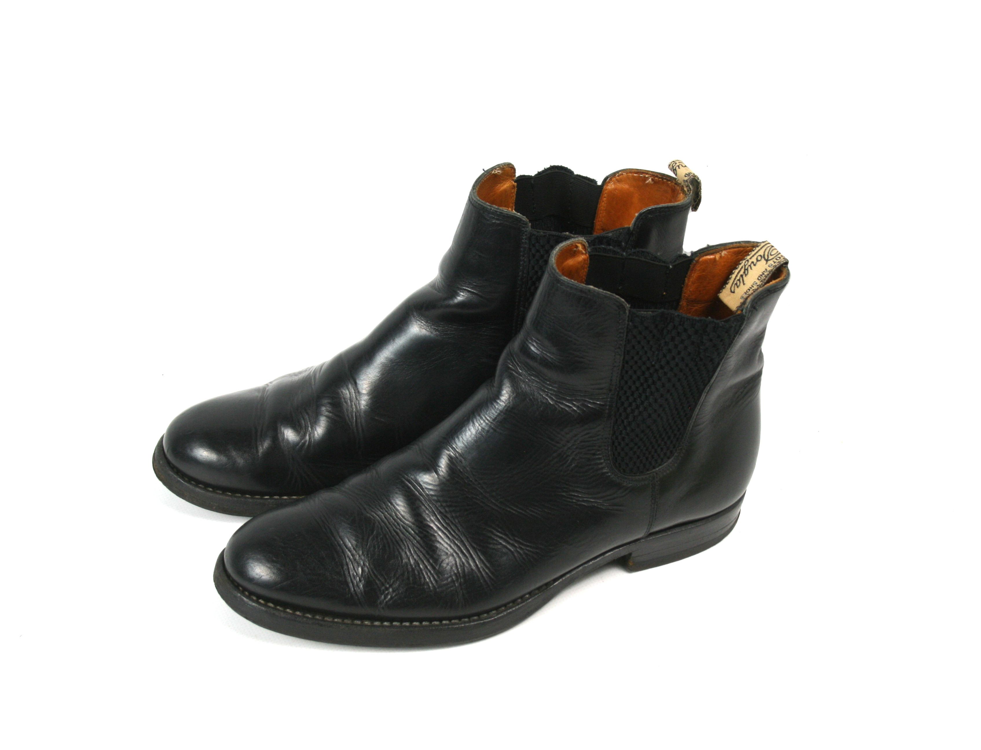Other Douglas Chelsea Leather Boots Made in Italy Size US 9 / EU 42 - 3 Thumbnail