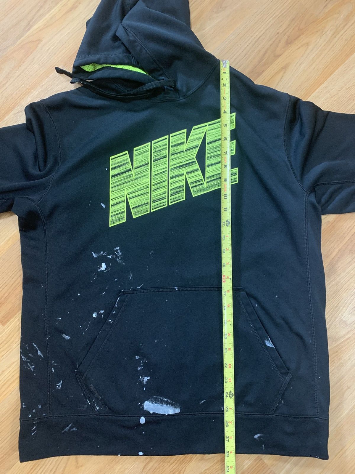 Nike Sz L - Nike Therma-Fit Hoodie Sweatshirt Paint Splatter 2014 Size US L / EU 52-54 / 3 - 8 Thumbnail