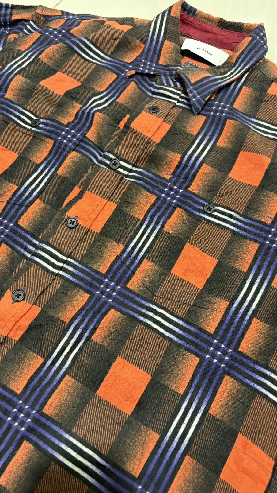 Facetasm Facetasm shirt flannel japan Size US XL / EU 56 / 4 - 3 Thumbnail
