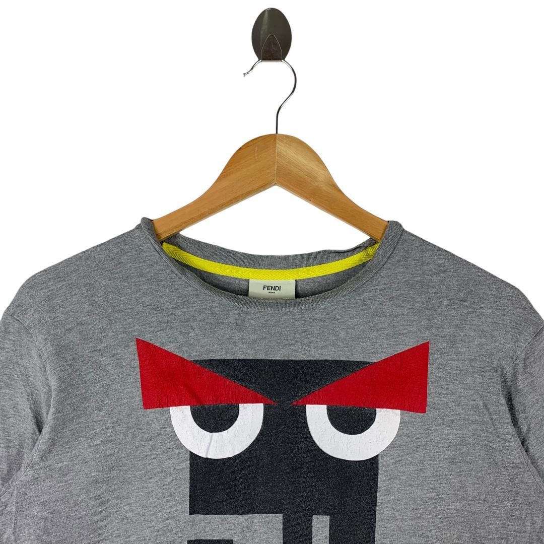 Fendi FENDI Roma big spellout designer tee Size US S / EU 44-46 / 1 - 2 Thumbnail