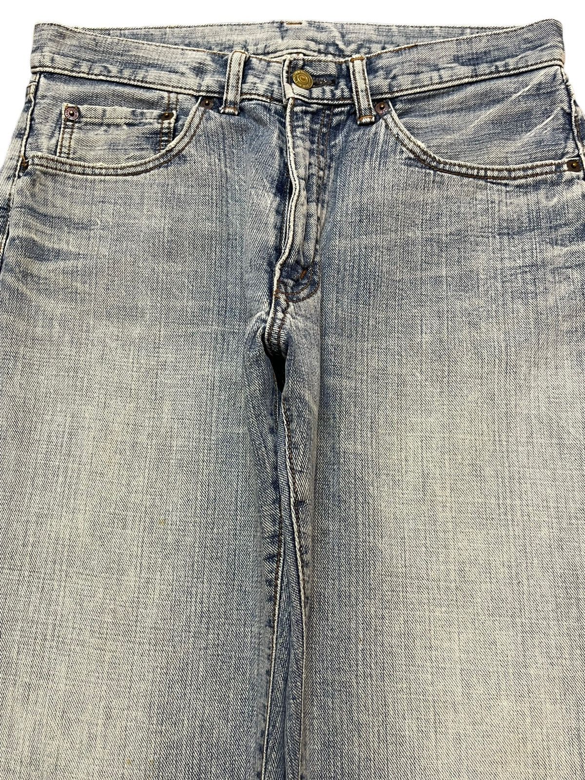 JNCO Vintage Y2K Japanese Brand Blue Faded Wash Wide Leg Baggy Size US 30 / EU 46 - 3 Thumbnail