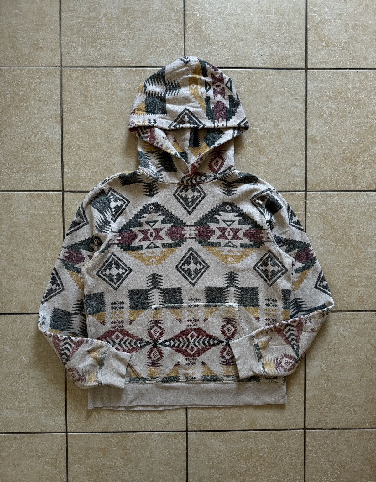 Vintage Ralph Lauren Denim&Supply Aztec Navajo Hoodie