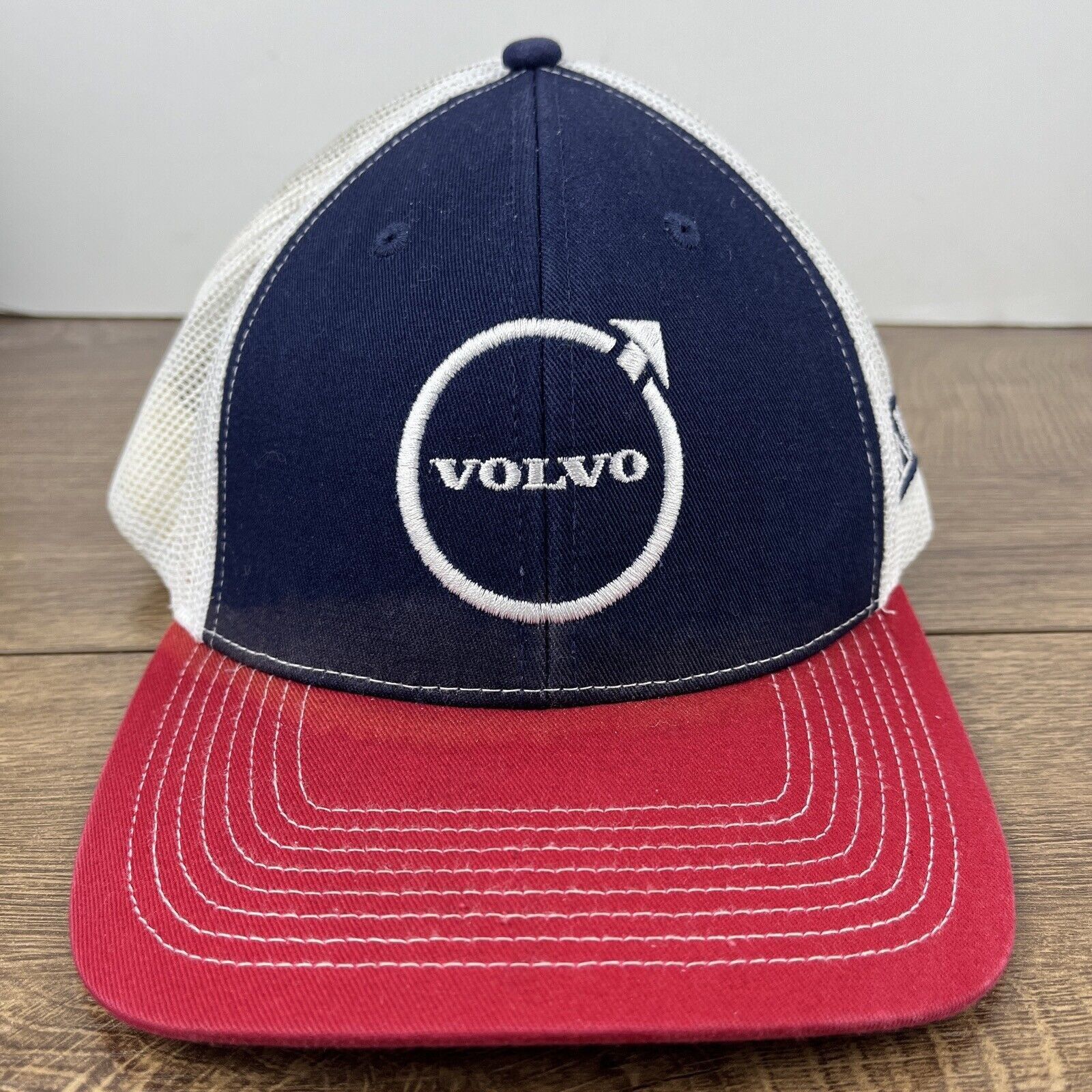 Other VOLVO Snapback Hat VOLVO Blue Red Hat Adjustable Adult Size Size ONE SIZE - 4 Thumbnail