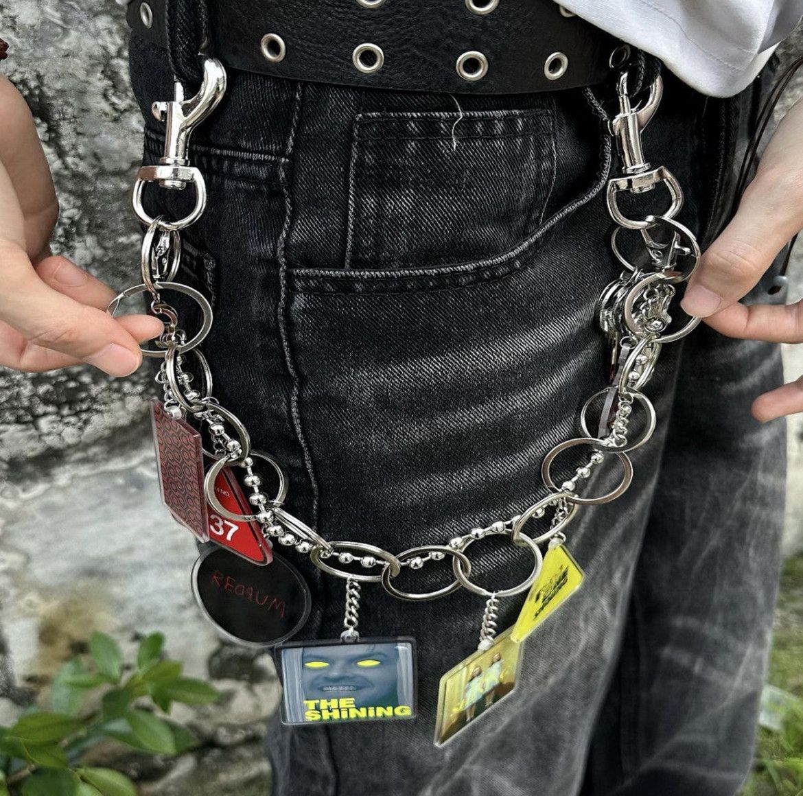 Japanese Brand Handmade Acrylic Multi-Element Waist Chain Size ONE SIZE - 2 Thumbnail