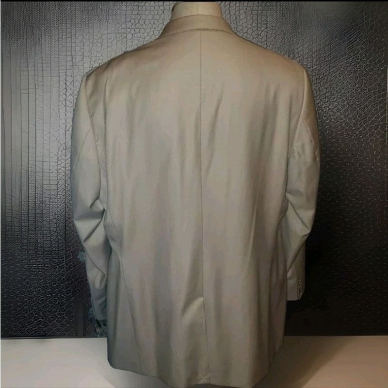 J.Hilburn J.HILBURN VITALE BARBERIS 2 Piece Suit 46 L Pants 38 Size 46L - 2 Thumbnail