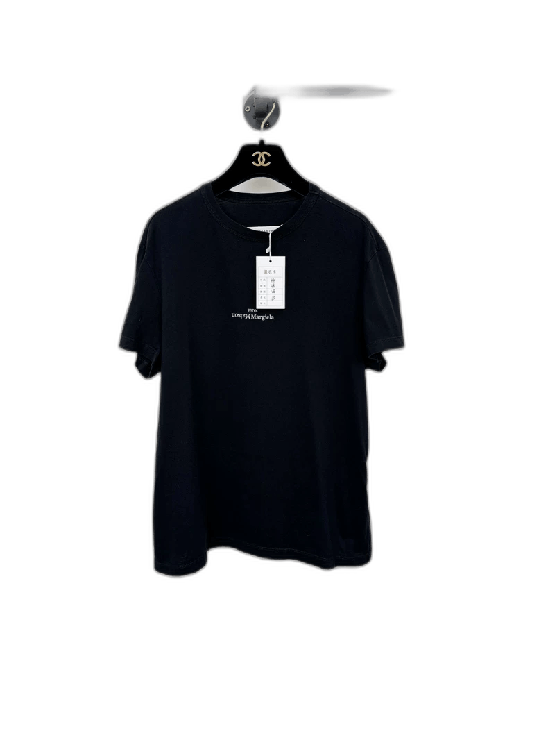 Maison Margiela Maison Margiela Short Sleeve Black T-Shirt Size L / US 10 / IT 46 - 1 Thumbnail