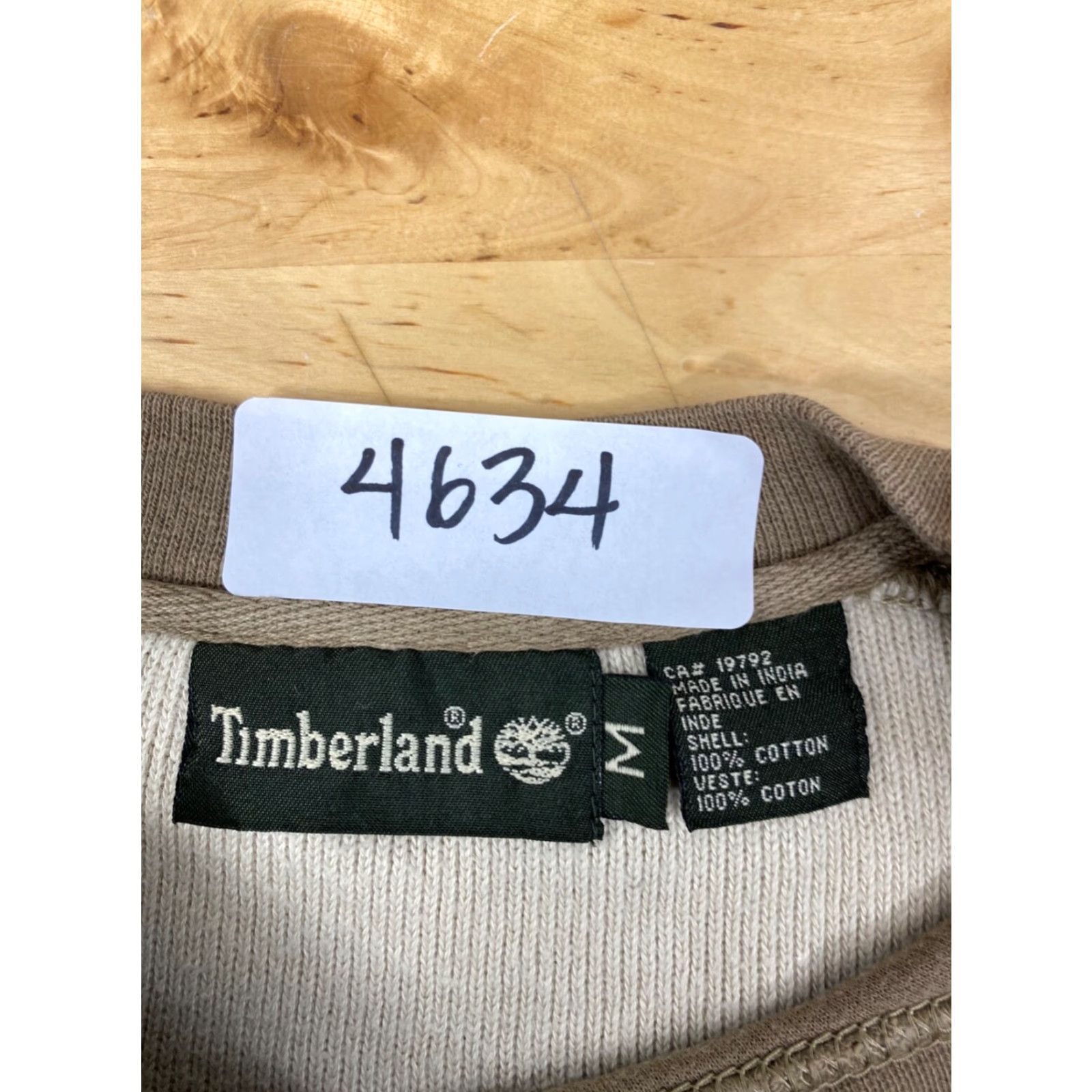 Timberland Timberland Mens Pullover Sweater M Tan Beige Crew Neck Long Sleeve Casual Knit Shirt Men M Beige Pullover Sweater Timberland Mens Size US M / EU 48-50 / 2 - 4 Thumbnail