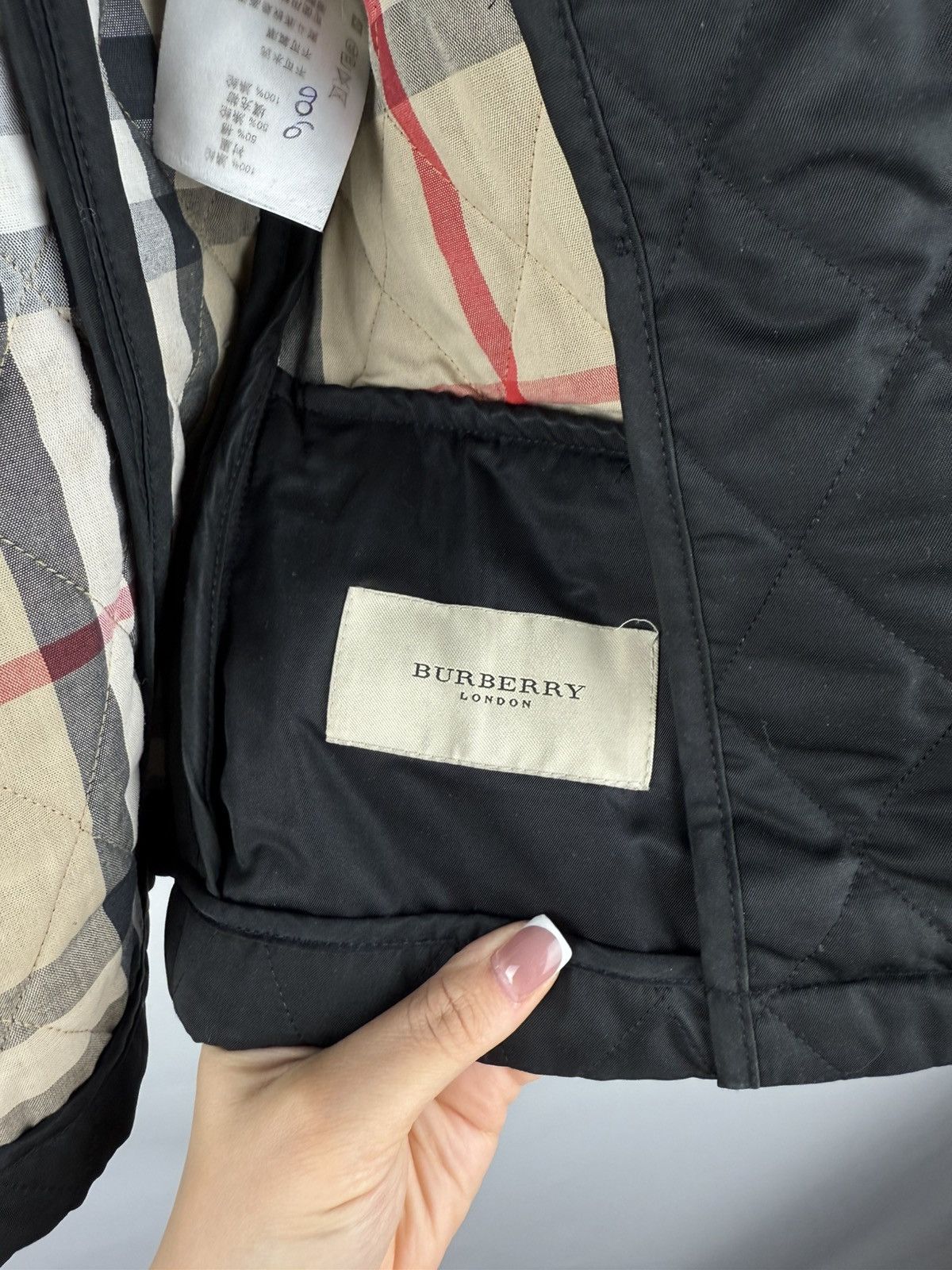 Burberry Burberry London Ladies Double Breasted Quilted Jacket Size M / US 6-8 / IT 42-44 - 18 Thumbnail