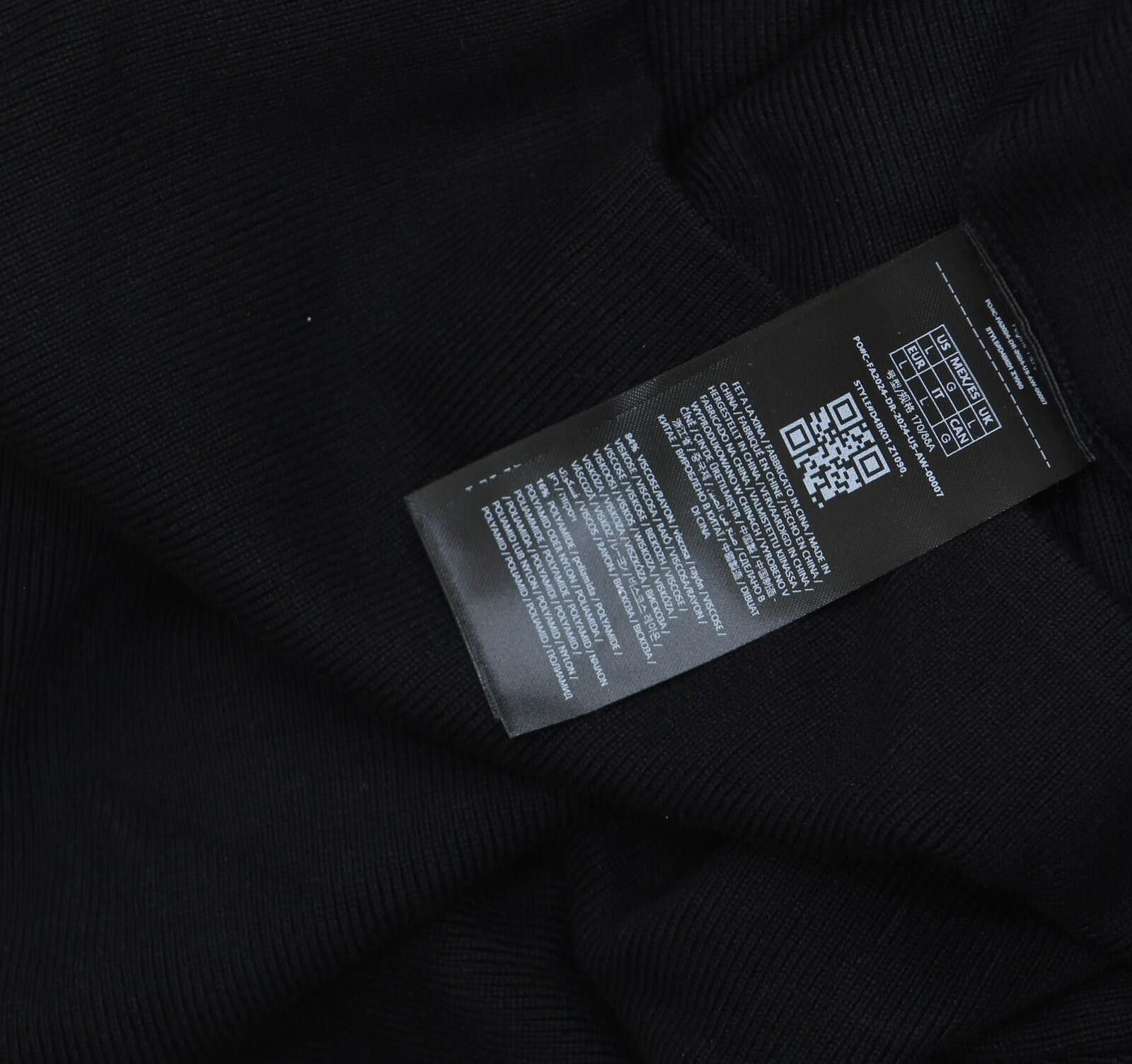 Guess Guess Womens Veronika Bodycon Knit Sweater Dress Jet Black L Size L / US 10 / IT 46 - 6 Thumbnail