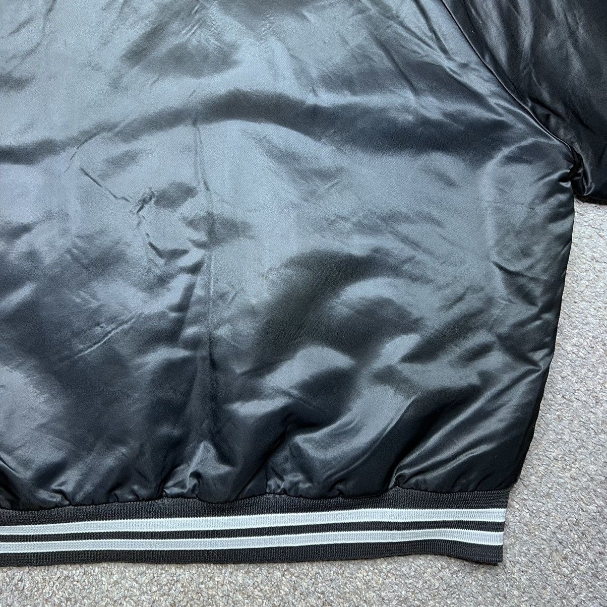 Chalk Line 1980s Raiders Shield Football Chalk Line Satin Bomber Jacket Size US L / EU 52-54 / 3 - 16 Thumbnail