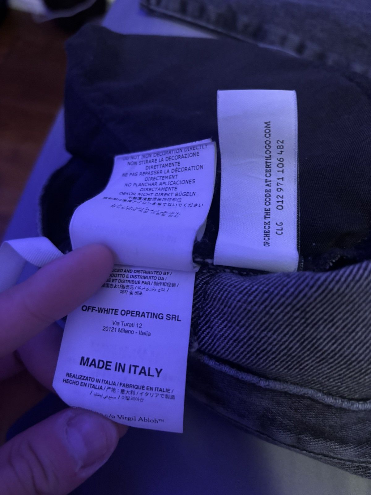Off-White Off white jeans Size US 33 - 4 Thumbnail