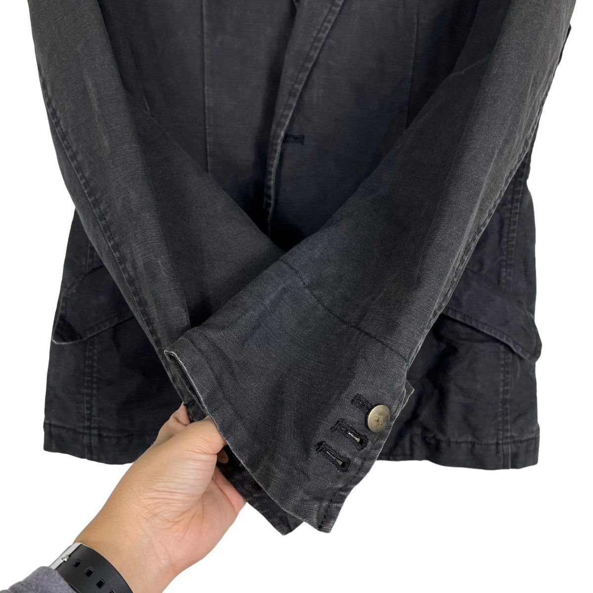 Japanese Brand 🔥 PPFM KHAKI BLAZER JACKET Size US M / EU 48-50 / 2 - 13 Thumbnail