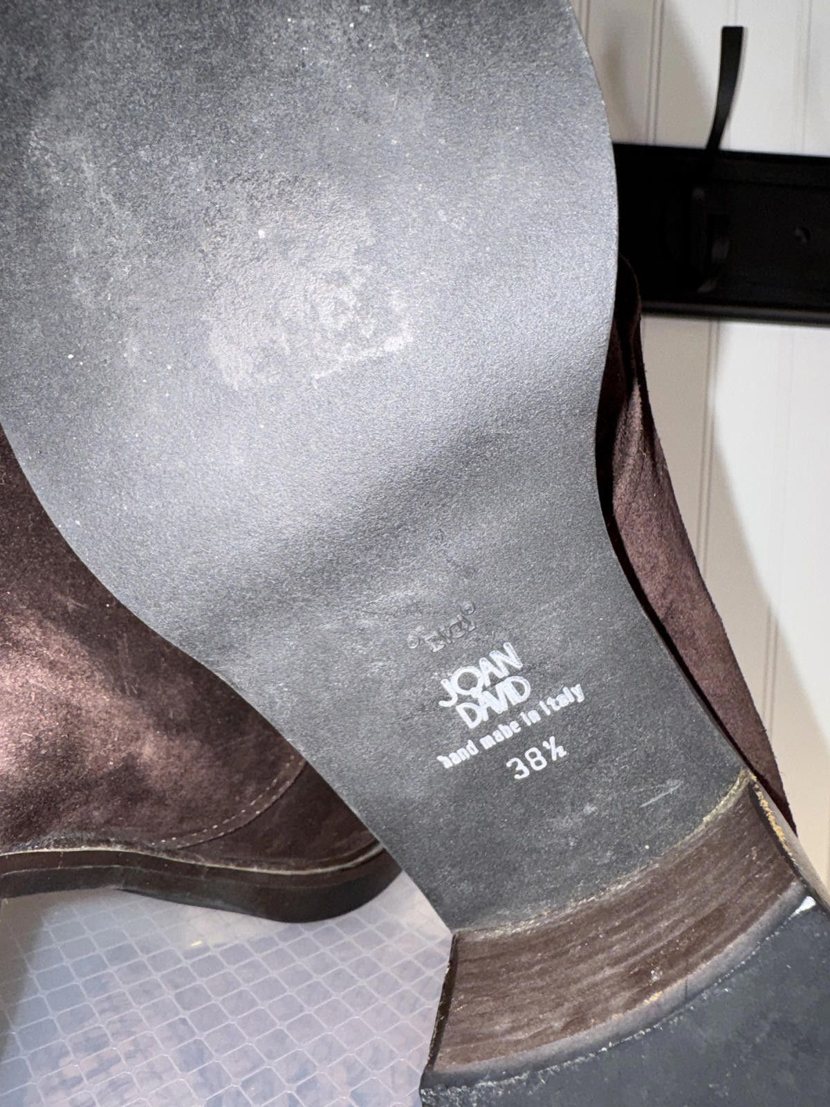 Other Joan & David Brown Suede Ankle Boots with Block Heel Size US 8.5 / IT 38.5 - 5 Thumbnail