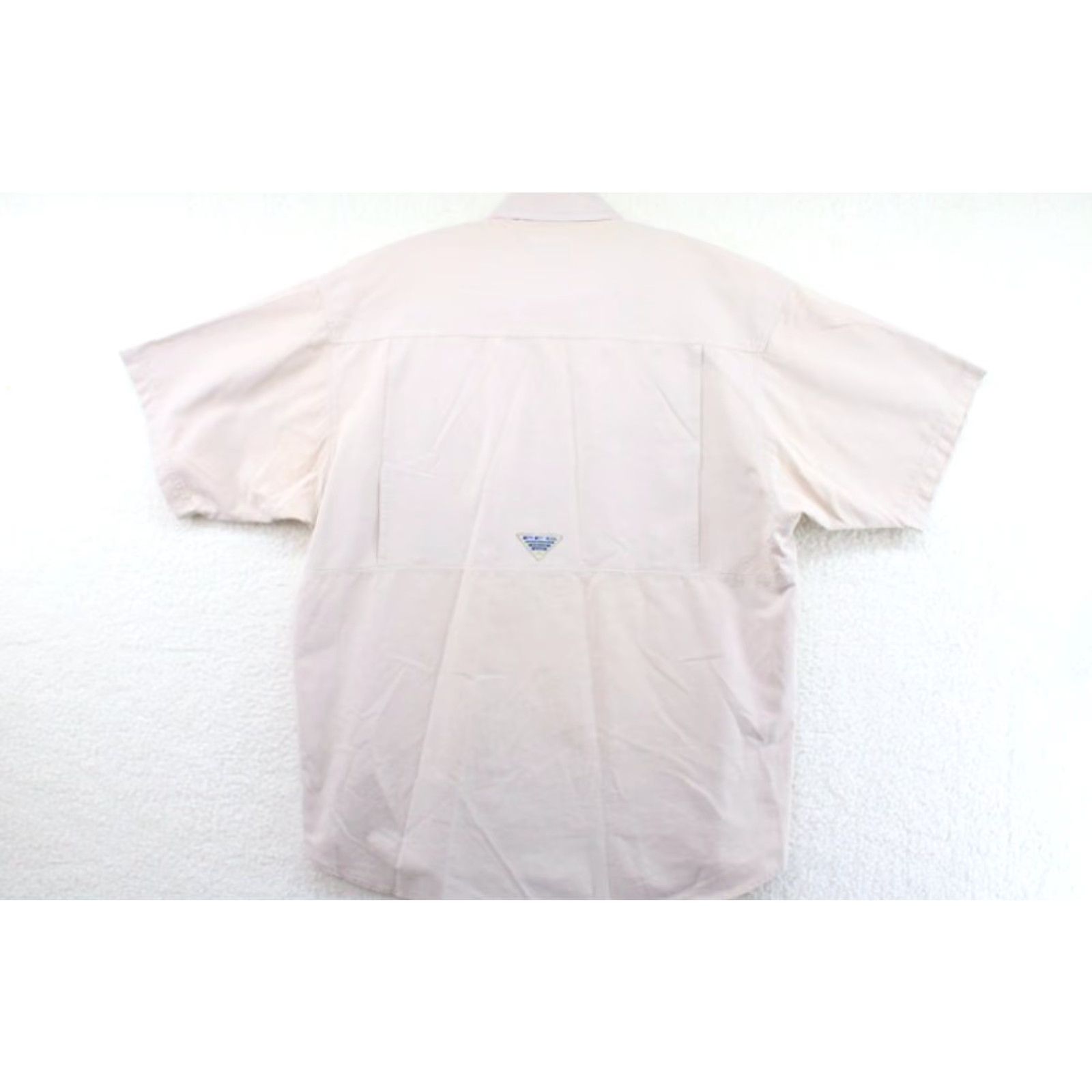 Vintage Columbia PFG Fly Fishing Shirt Men's M Vented Pockets Embroidered Lure Khaki Size US M / EU 48-50 / 2 - 2 Thumbnail