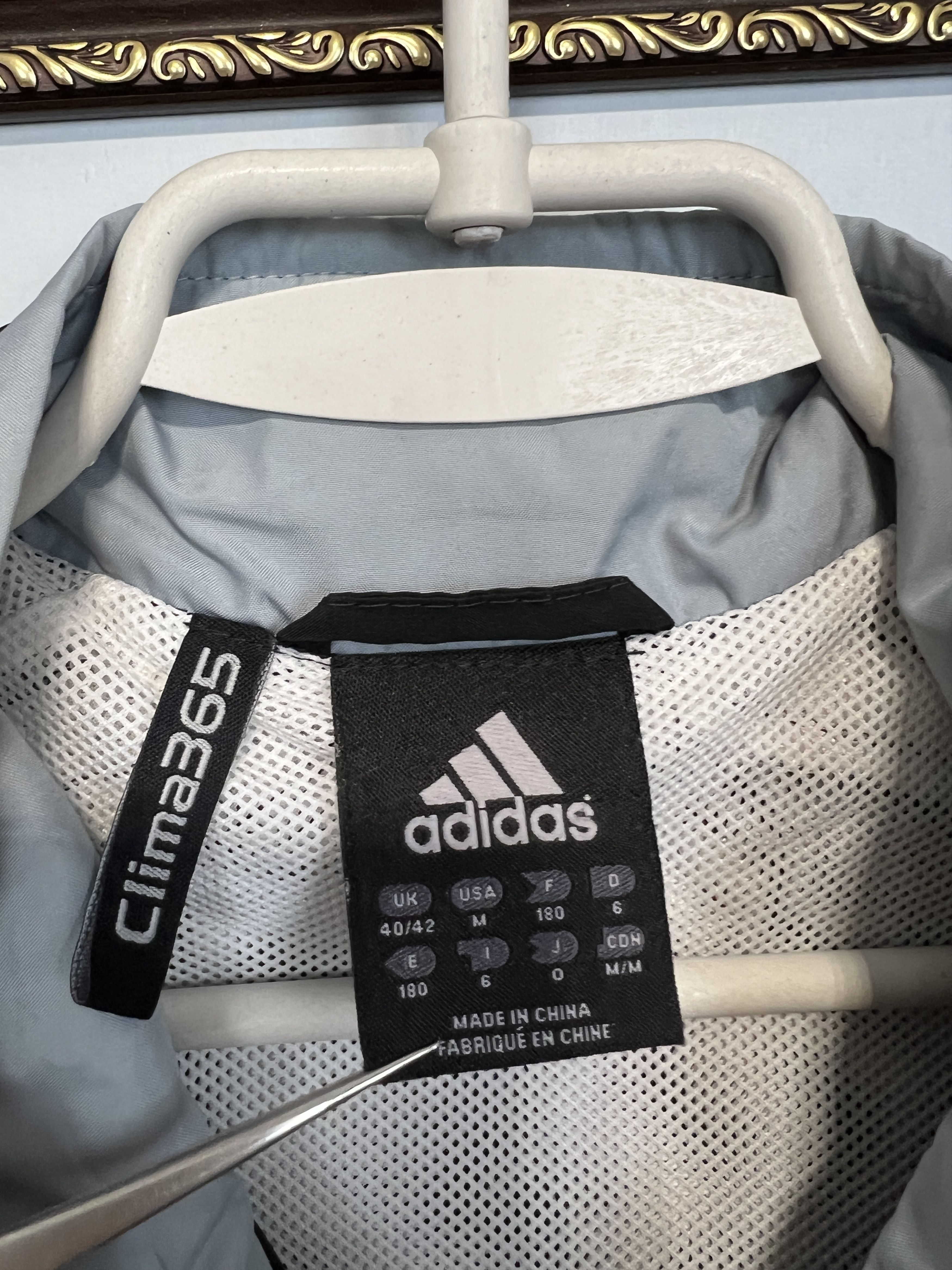 Adidas Vintage Real Madrid Football Train Jacket Soccer Track Top Size US M / EU 48-50 / 2 - 8 Thumbnail