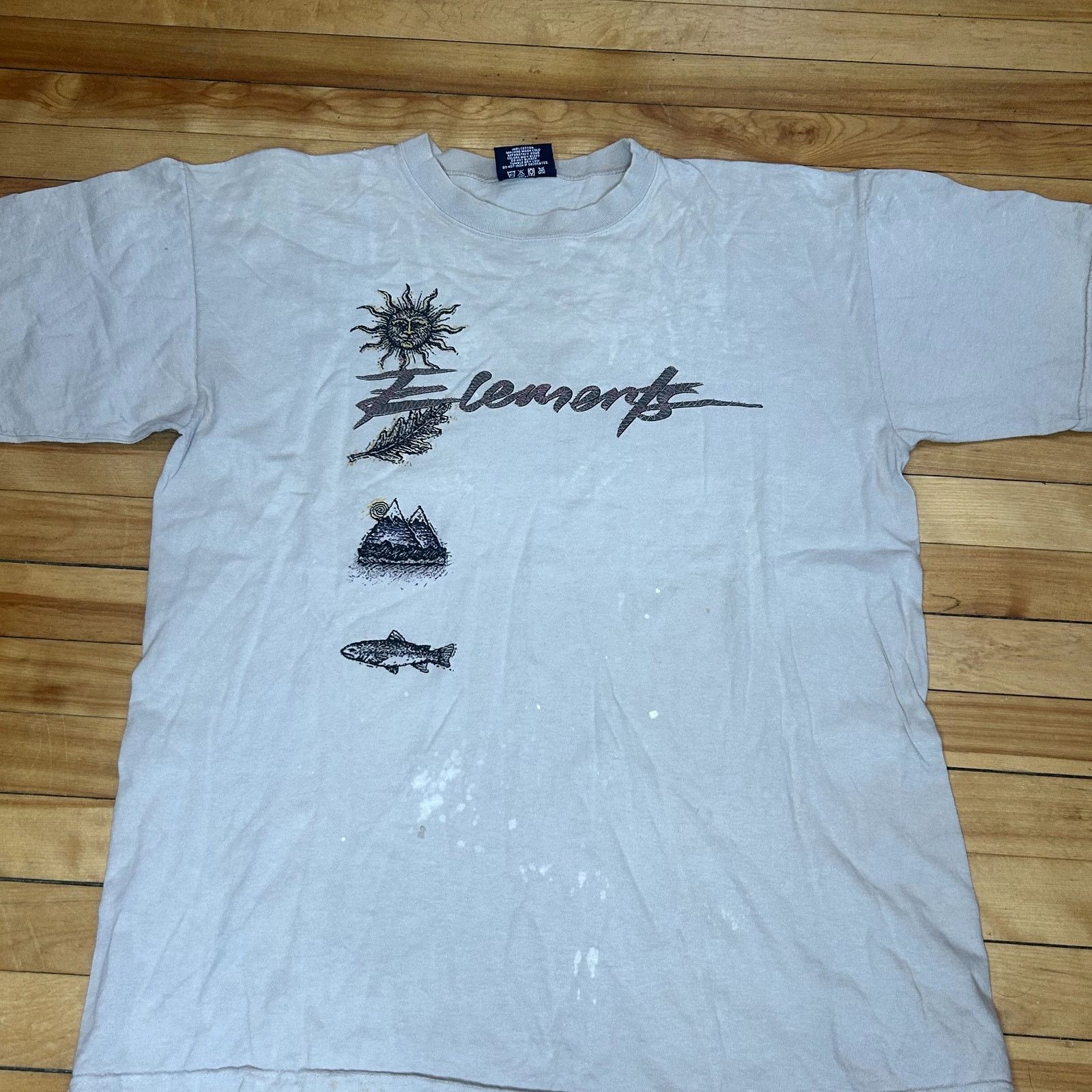Jansport Vintage 90s Jansport Elements T-Shirt Large Size US L / EU 52-54 / 3 - 2 Thumbnail