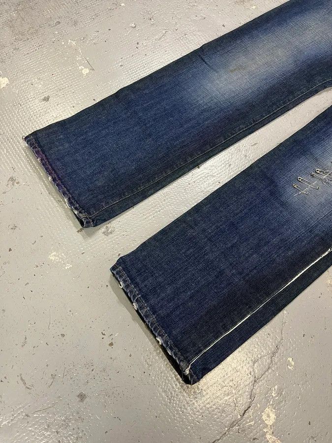 Dolce & Gabbana AW2001 Dolce & Gabbana Pins Blue Faded Denim Jeans Size US 32 / EU 48 - 7 Thumbnail
