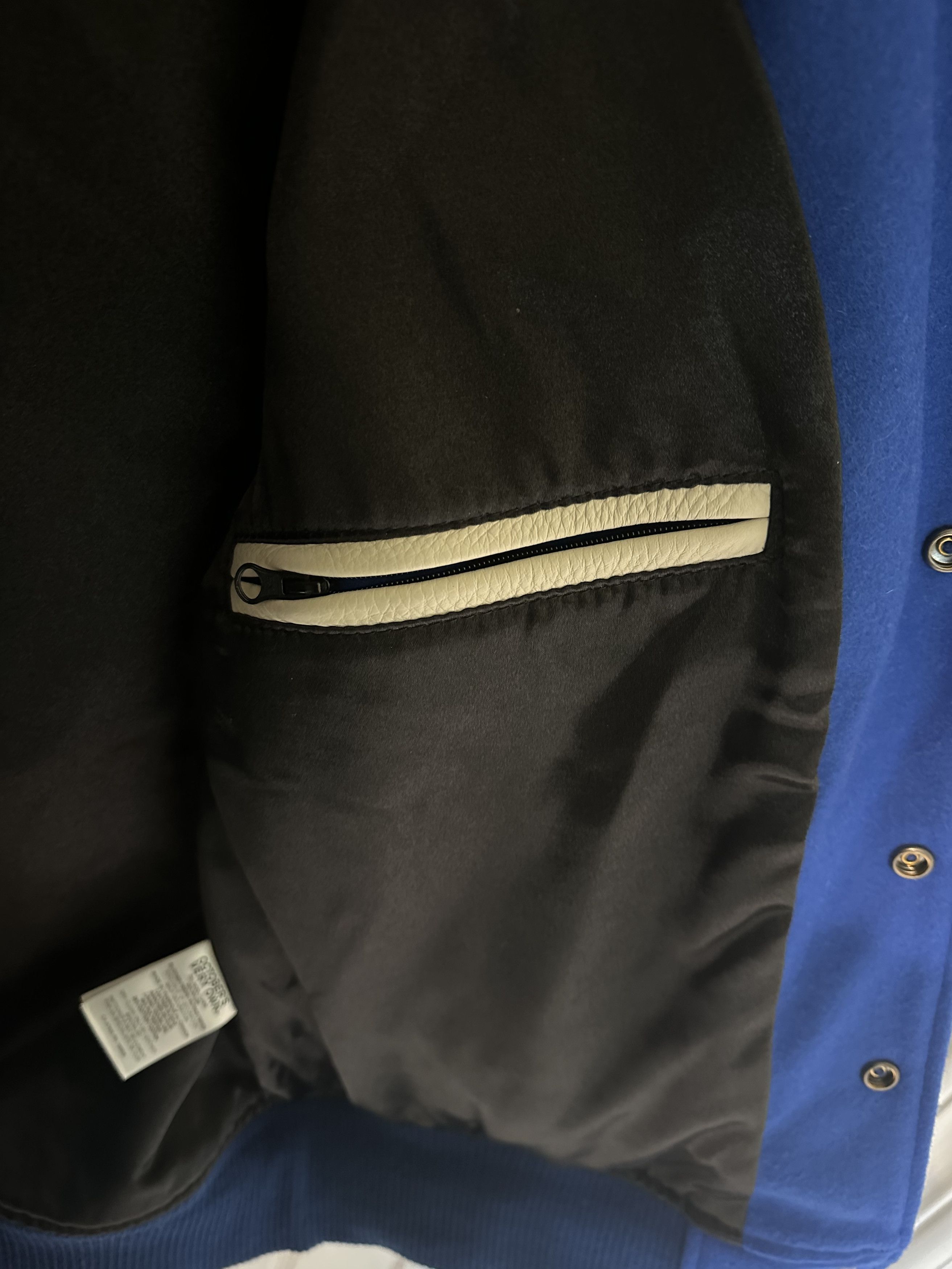 Drake × NFL × October's Very Own OVO X NFL - LA RAMS Varsity Jacket size Medium Size US M / EU 48-50 / 2 - 6 Thumbnail