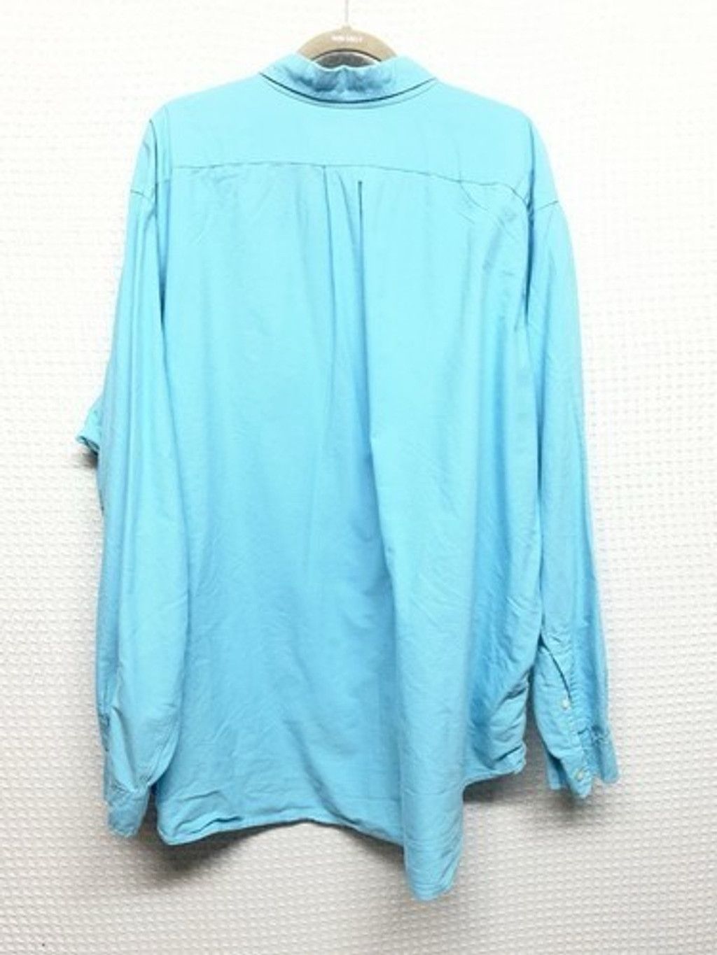 Ralph Lauren Ralph Lauren Blue Cotton Long Sleeve Button Up Shirt Men 3XB Size US XXL / EU 58 / 5 - 6 Thumbnail
