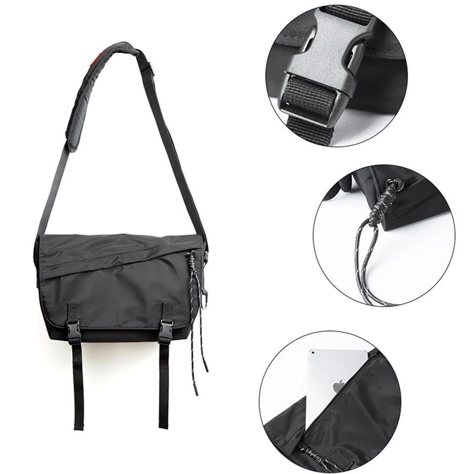 Japanese Brand Fashion grunge waterproof crossbody messenger bag Size ONE SIZE - 5 Thumbnail