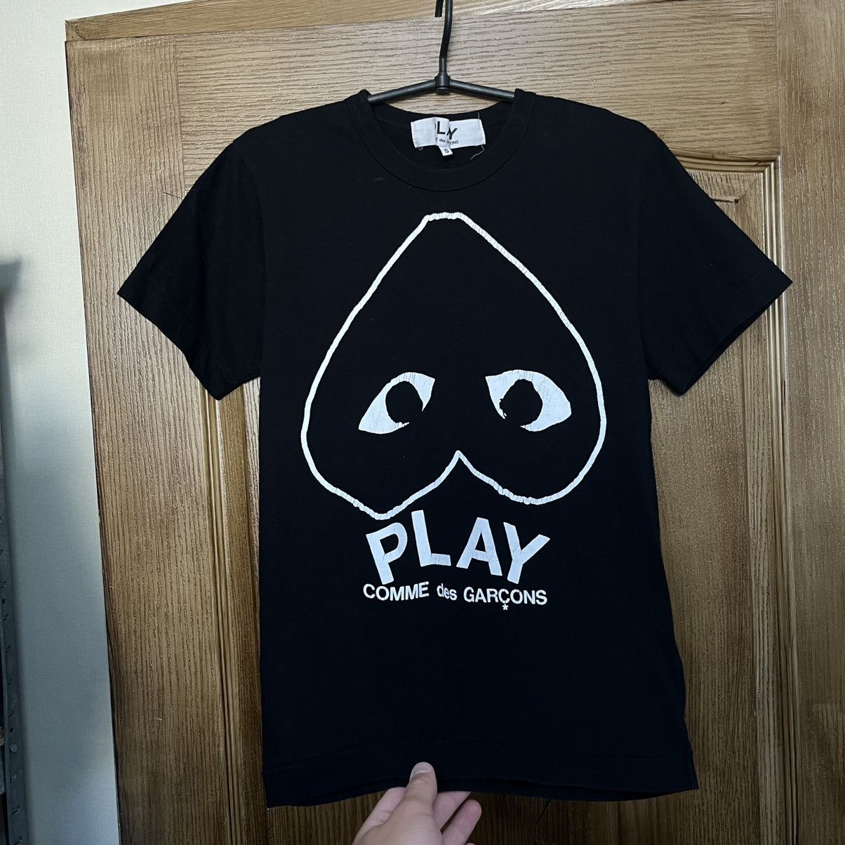 Comme des Garcons Comme Des Garcons Play CDG Big Logo Heart T-Shirt Tee Size US XXL / EU 58 / 5 - 2 Thumbnail