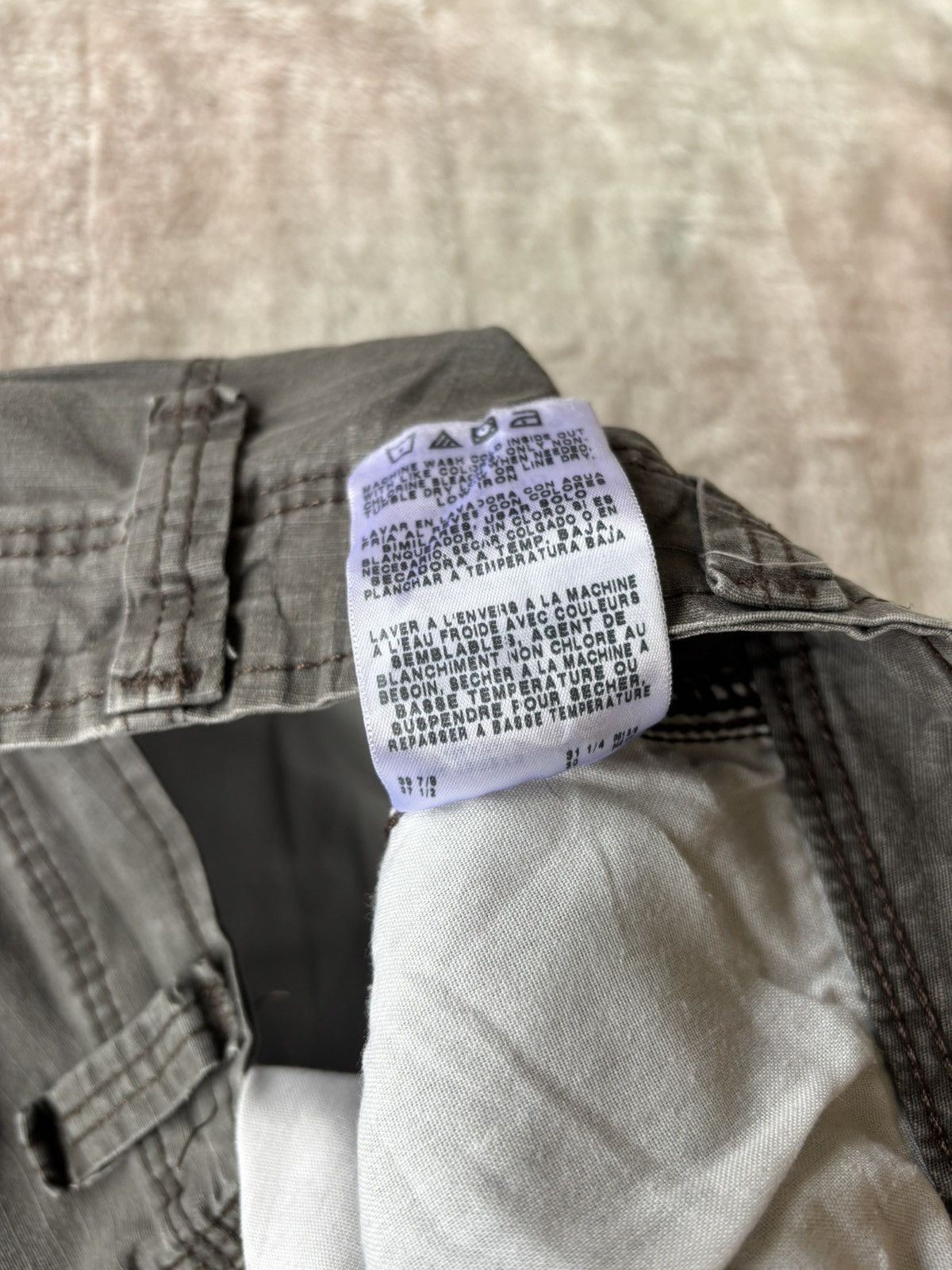 If Six Was Nine × Le Grande Bleu (L.G.B.) × Wrangler 🔥VINTAGE WRANGLER RELAXED FIT BAGGY CARGO PANTS Size US 36 / EU 52 - 12 Thumbnail