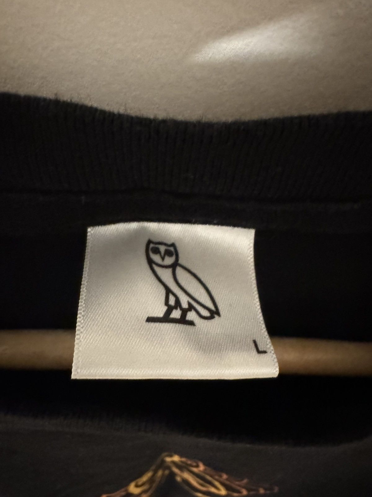 October's Very Own OVO Echo Owl T-Shirt Black Size US L / EU 52-54 / 3 - 2 Thumbnail