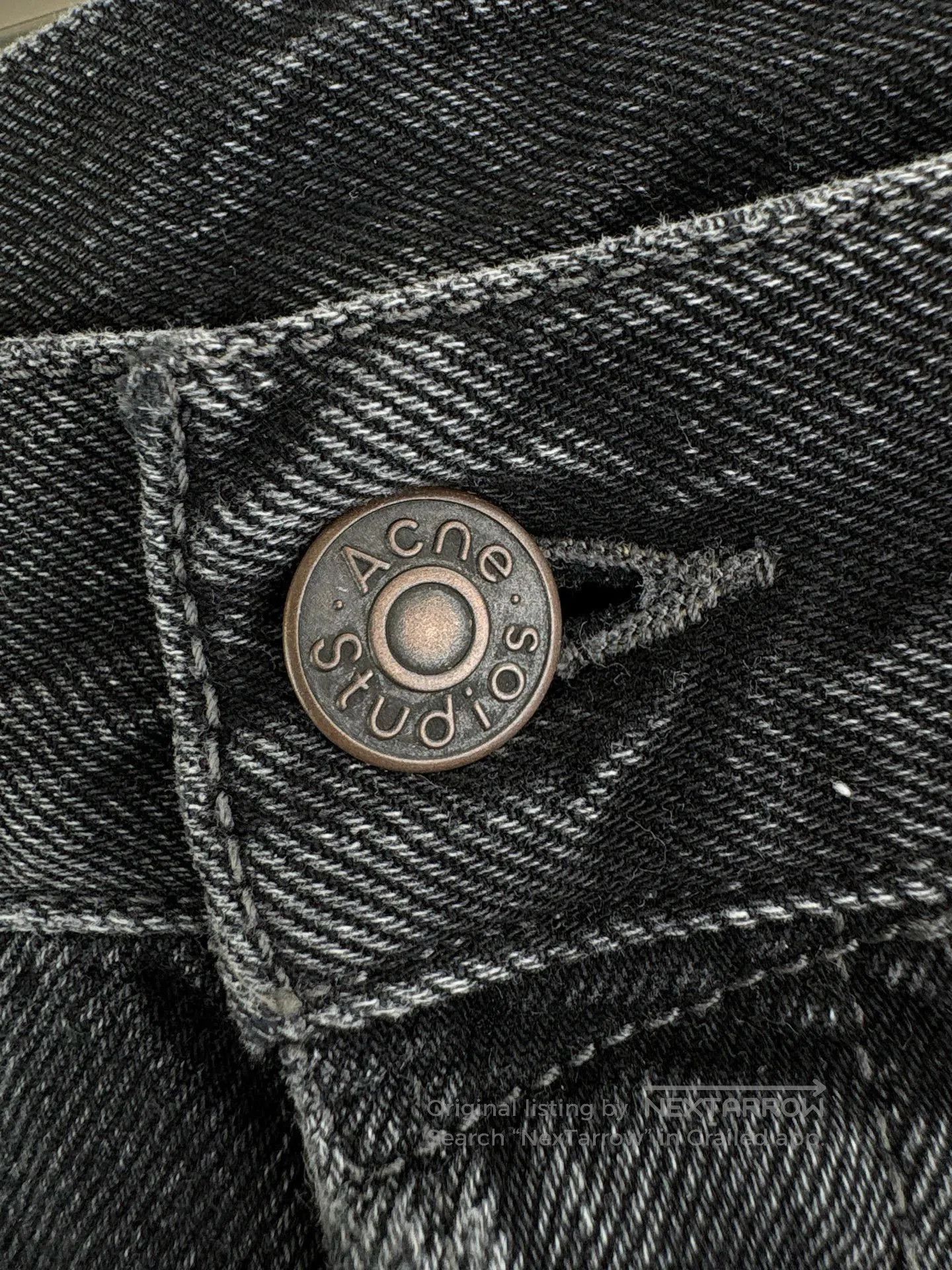 Acne Studios Acne Studios 2021M Washed Jeans Size 31. Size US 31 - 3 Thumbnail