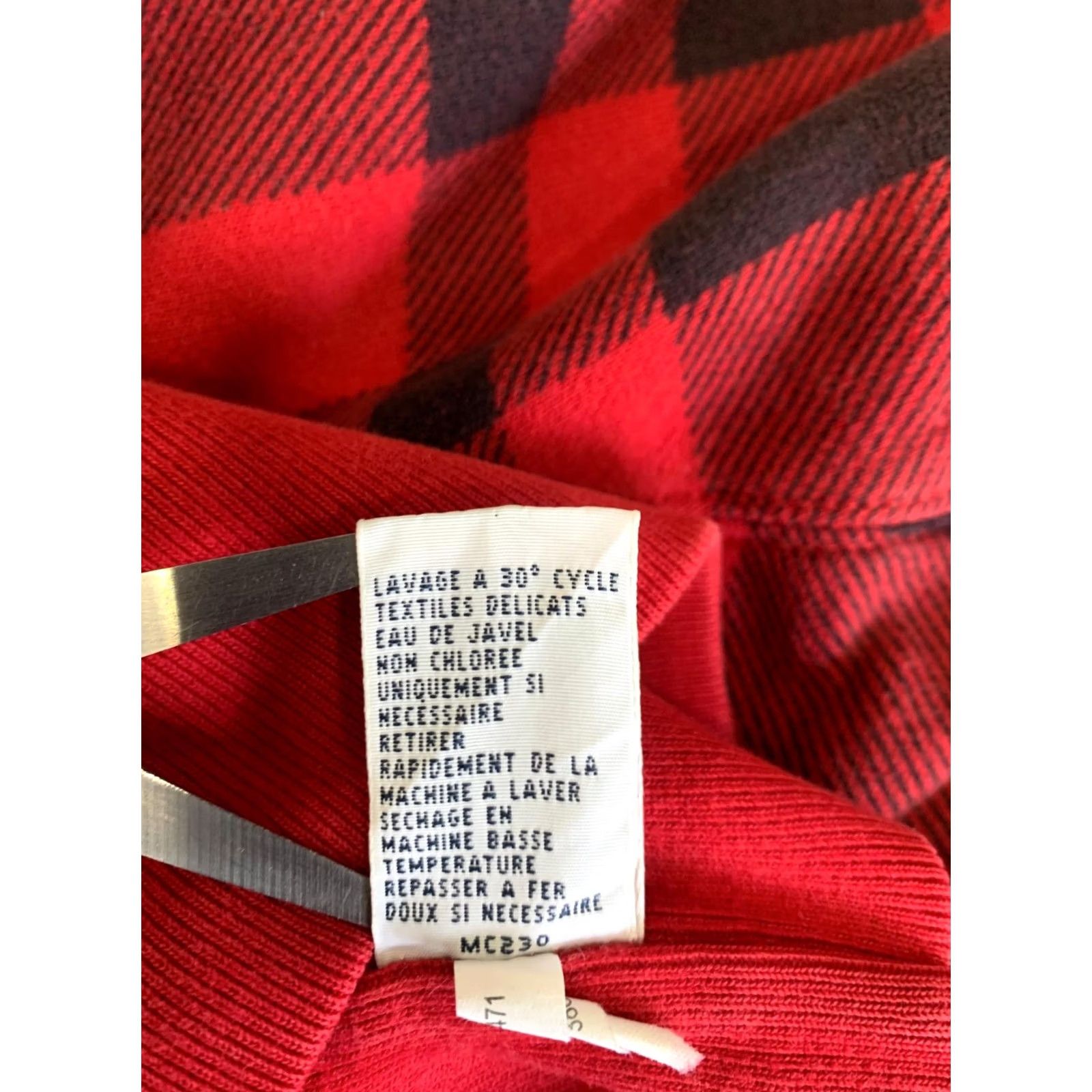 Polo Ralph Lauren Polo Ralph Lauren Plaid Hoodie Men L Black Buffalo Check Pullover Hooded Sweatshirt Size US L / EU 52-54 / 3 - 5 Thumbnail