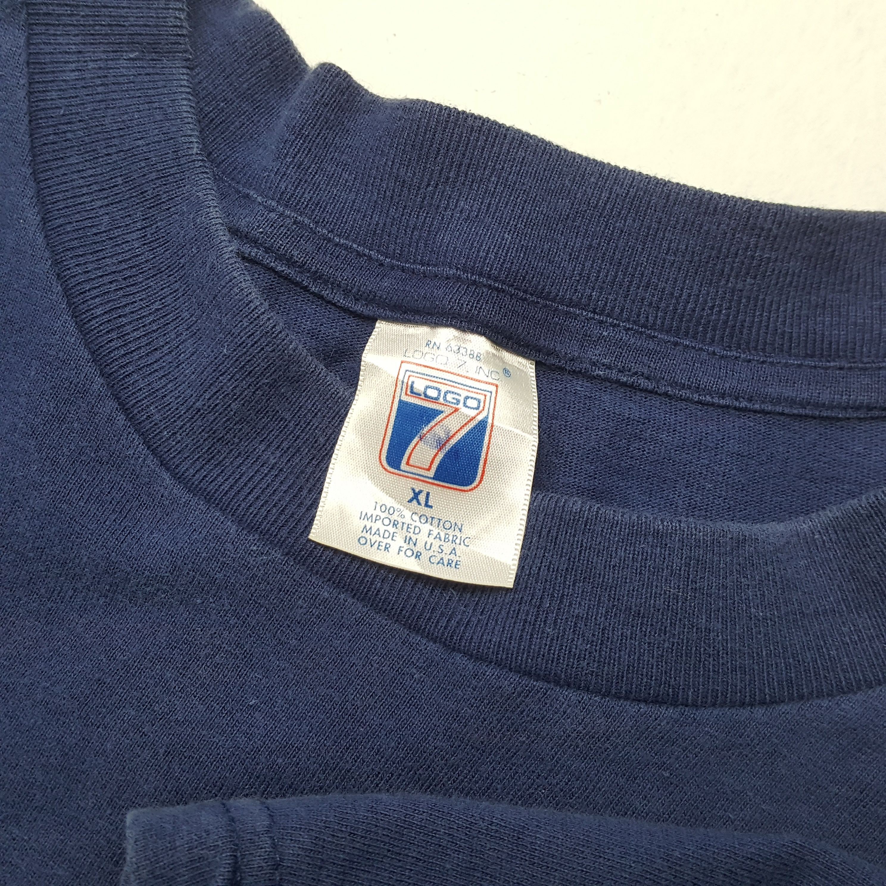 Logo 7 × MLB × Vintage ATLANTA BRAVES MLB Baseball Team Vintage Tshirt Size US L / EU 52-54 / 3 - 8 Thumbnail