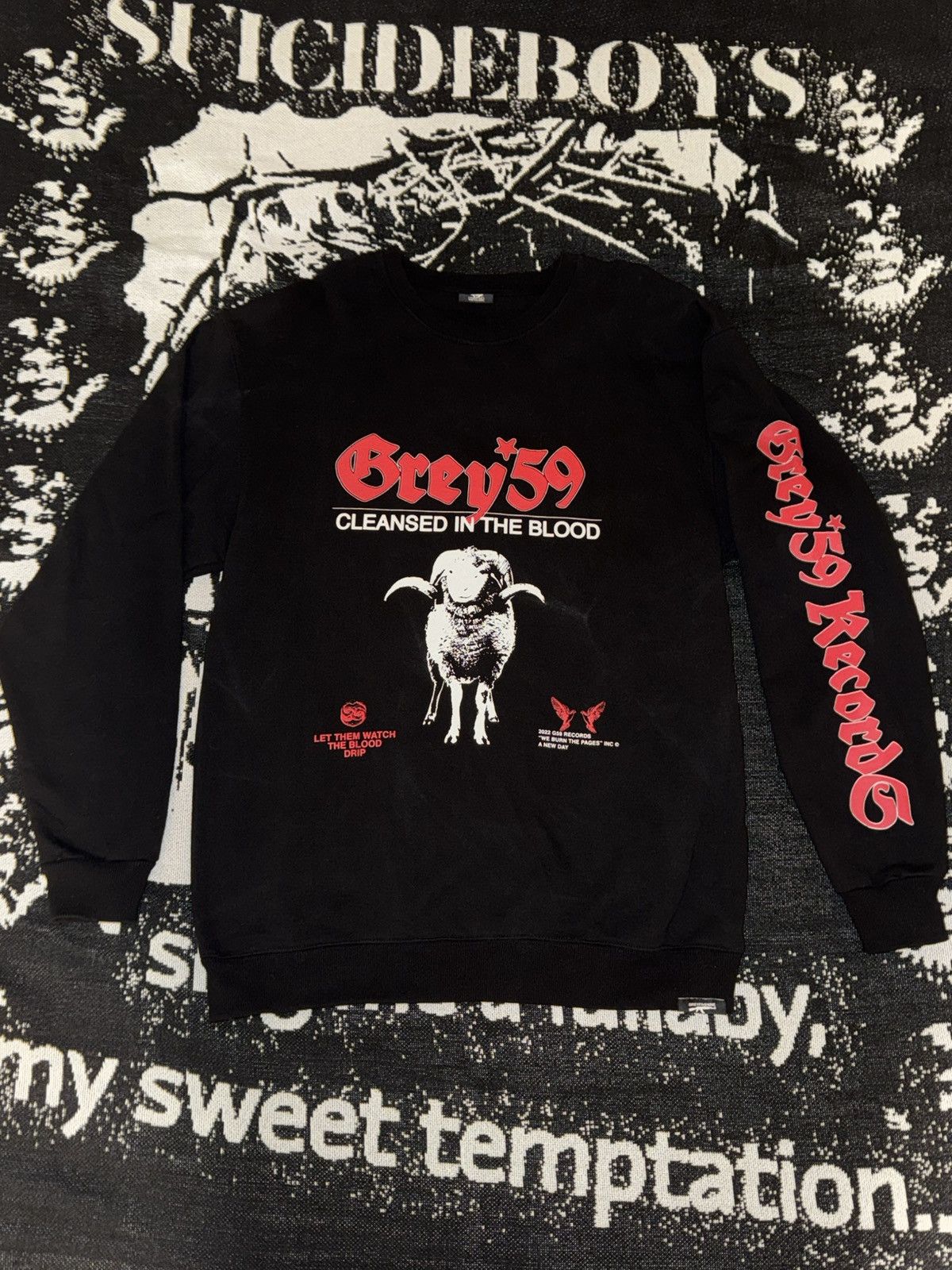 G59 Records g59 "cleansed" sweater/crewneck *2022* Size US XXL / EU 58 / 5 - 1 Thumbnail