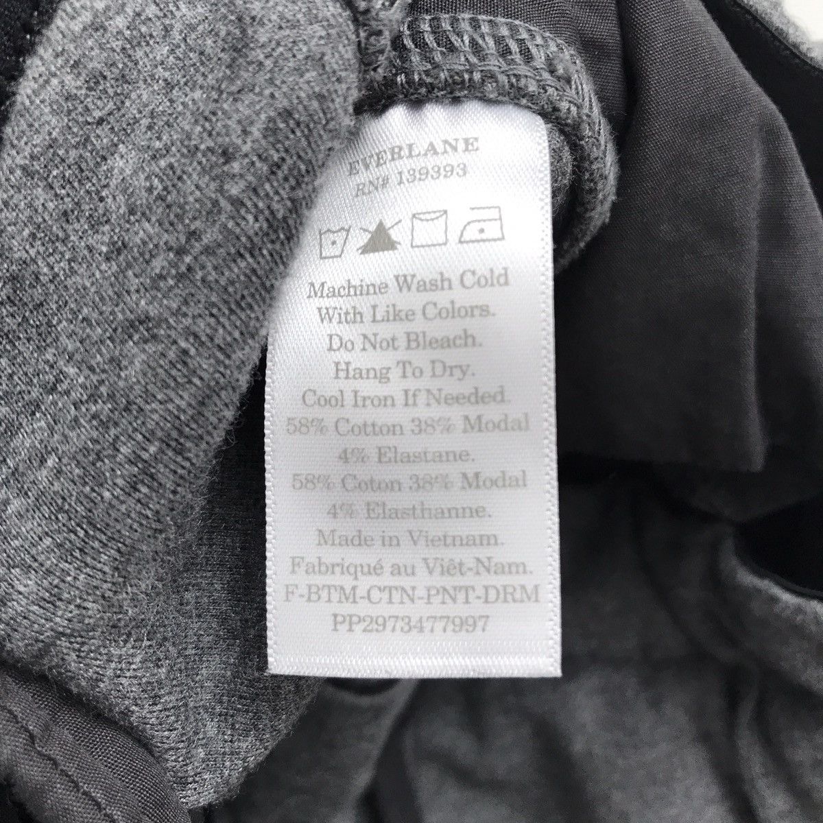 Everlane Everlane Fleece Jogger Pants Gray Mens Medium Size US 31 - 9 Thumbnail