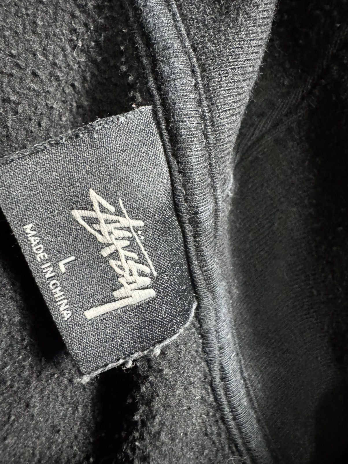 Stussy Stussy Vintage Zip Hoodie Big Logo Black Size L SK8 Size US L / EU 52-54 / 3 - 7 Thumbnail