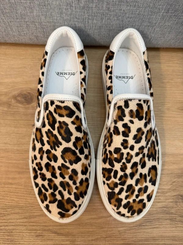 Diemme Diemme Garda Leather Slip On Flats Italy sneakers leopard 43 Size US 10 / EU 43 - 4 Thumbnail